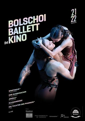 Poster Bolschoi Ballett Saison 2021/22
